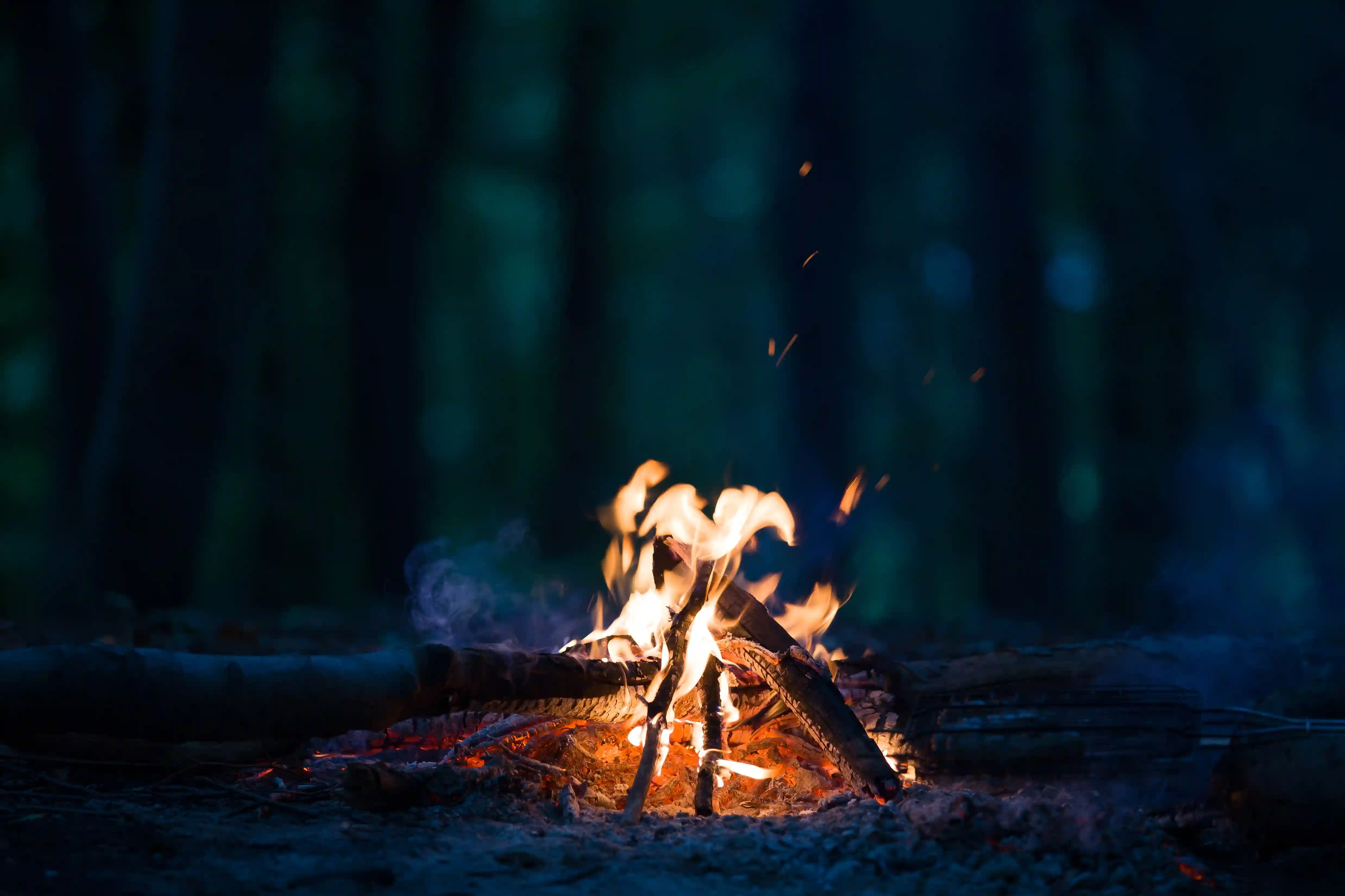 Evening Bonfire
